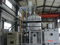 SiCp鋁(lü)基複合材(cai)料真空感(gǎn)應熔煉複(fú)合-成型聯(lián)合爐