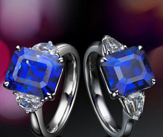 藍寶石(shi)戒指